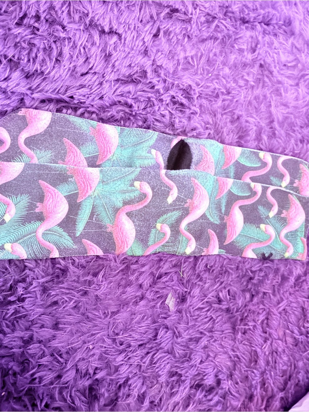 Pink Flamingo Print socks Tropical Pink & Teal